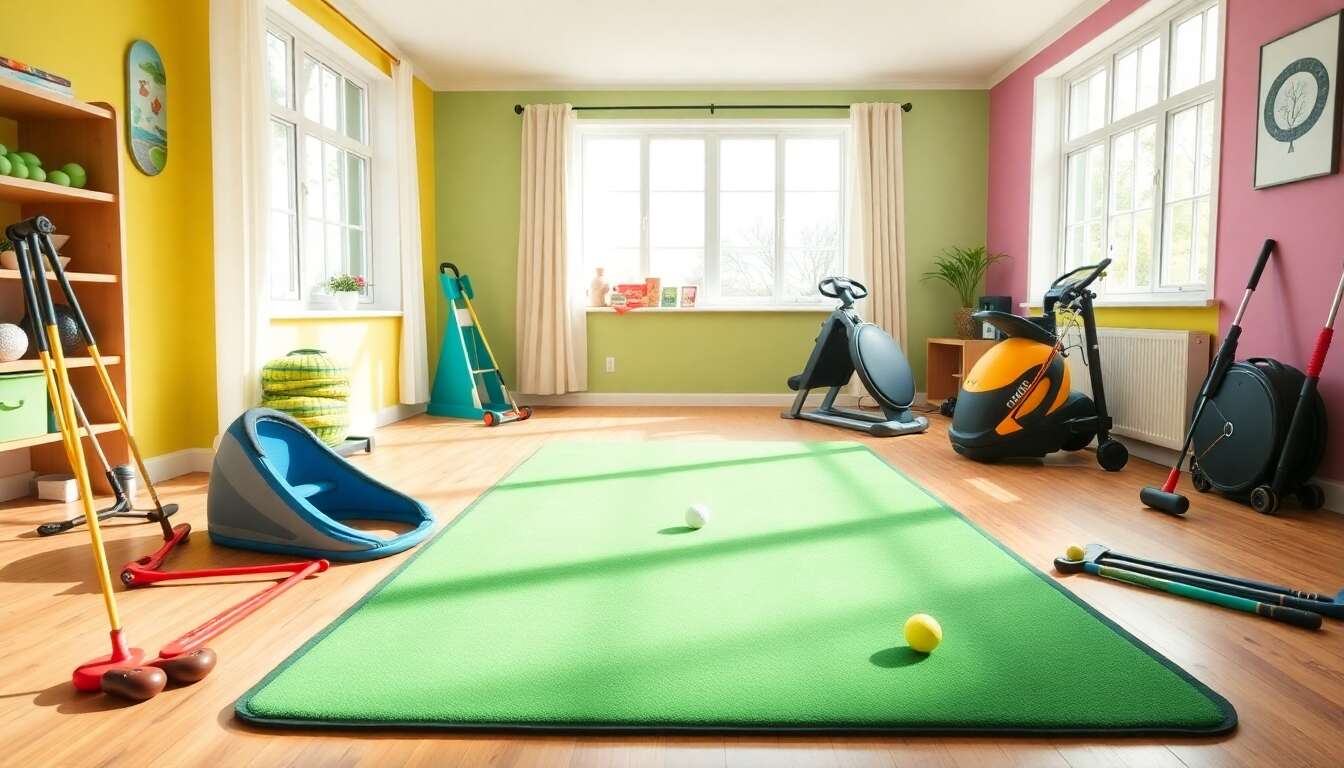 Encourager l'am&eacute;lioration et le plaisir avec le golf junior