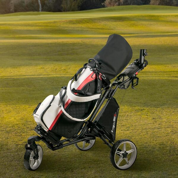 CaddyLite 15.3 Quad-Fold Golf Push Cart