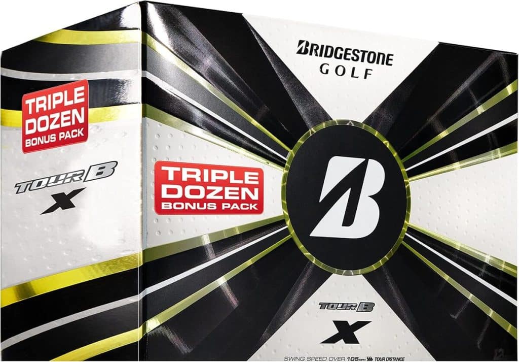 Test Bridgestone Golf Tour B X : lot de 3 douzaines