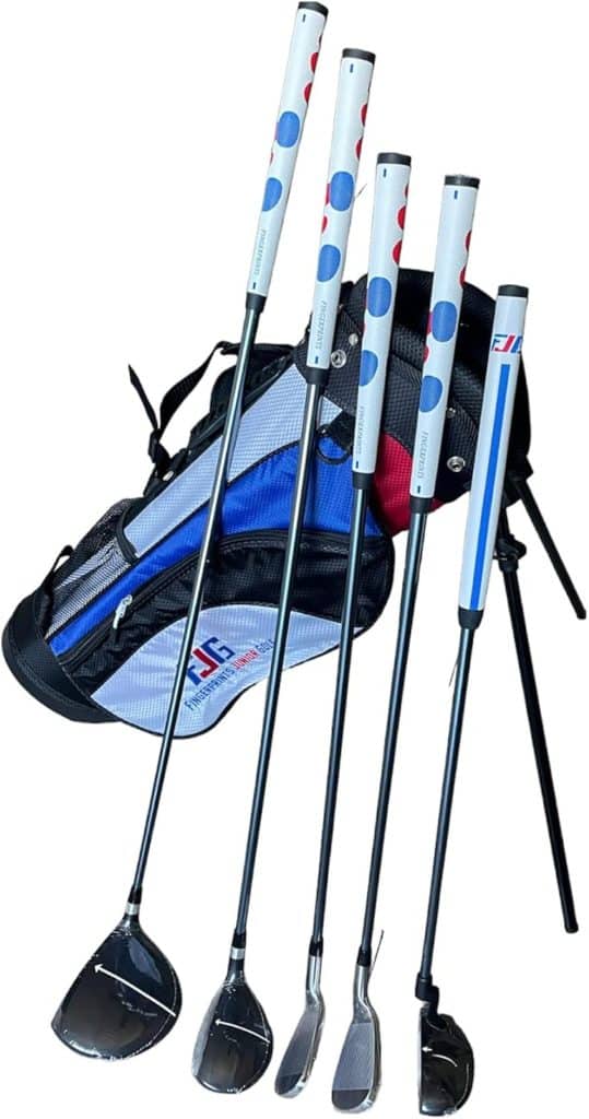 Test de l'ensemble Fingerprints : clubs de golf junior complets