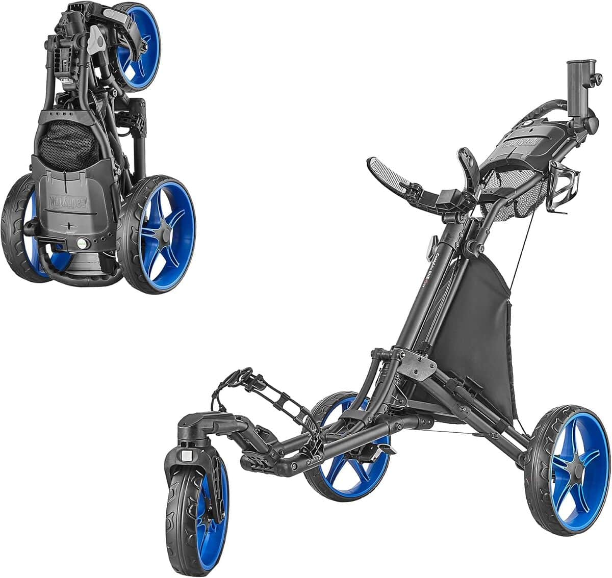 Test du chariot de golf Caddytek CaddyLite V8 : pivotant et efficace