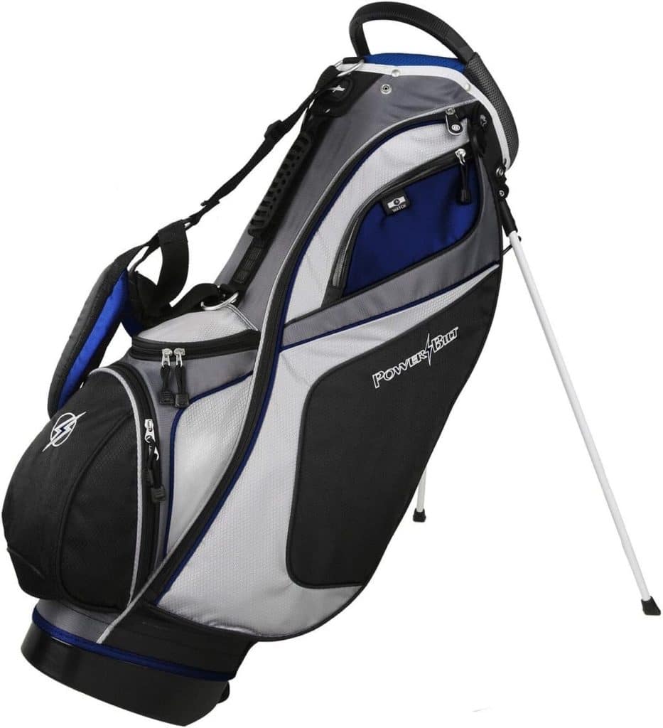Test du sac de golf Powerbilt TPS Dunes 14 compartiments noir/bleu