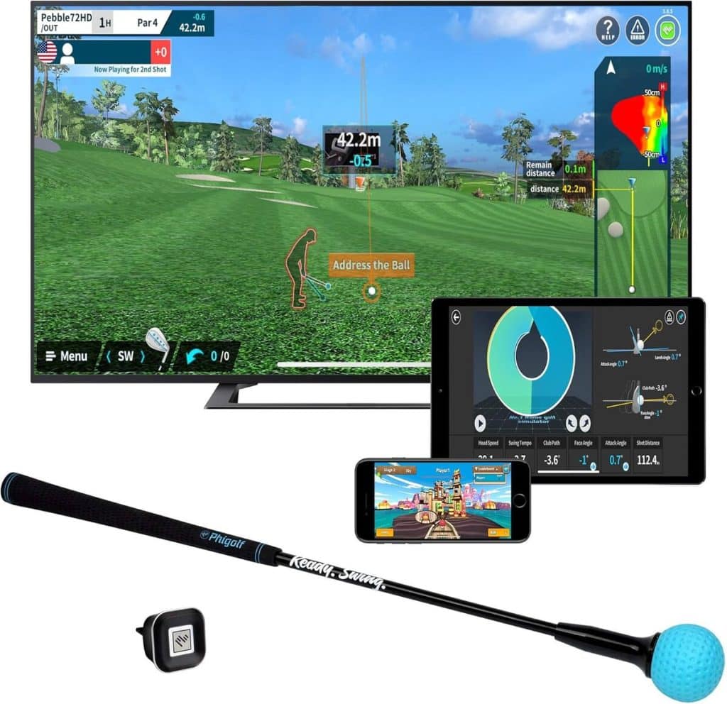Test du simulateur de golf portable Phigolf Smart Home