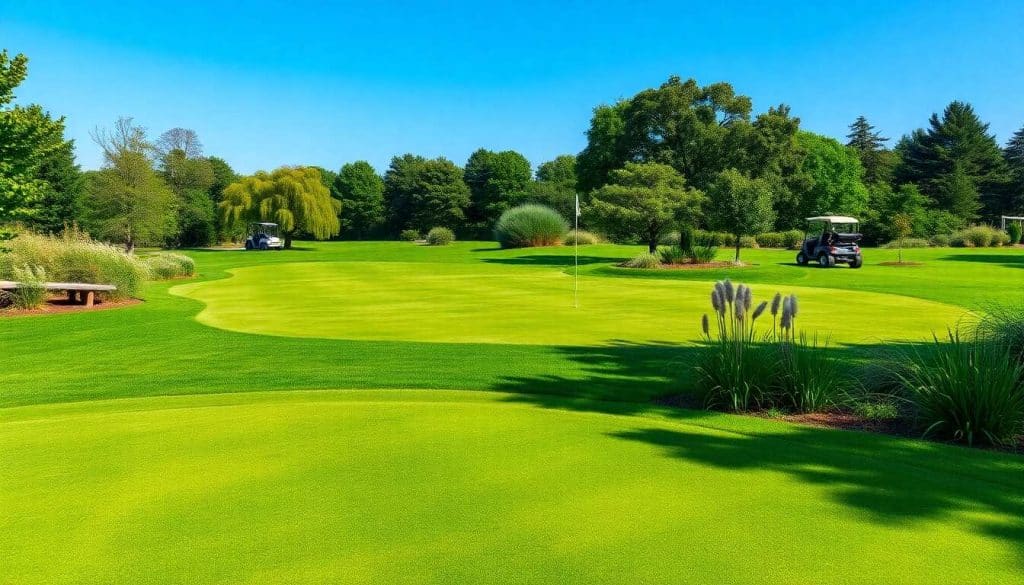 Techniques d'entretien pour un club de golf durable