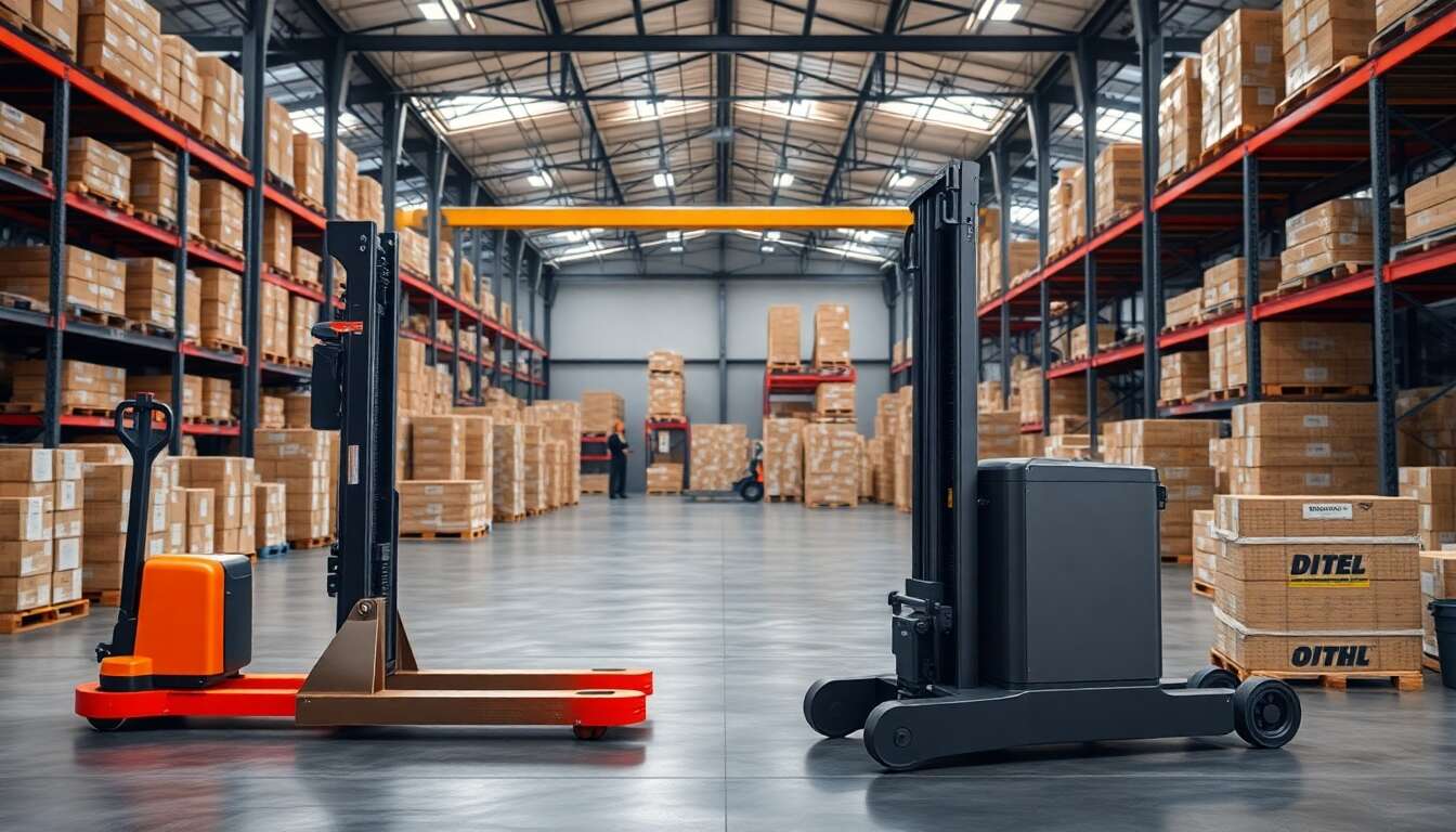 Chariots manuels vs &eacute;lectriques : que choisir ?