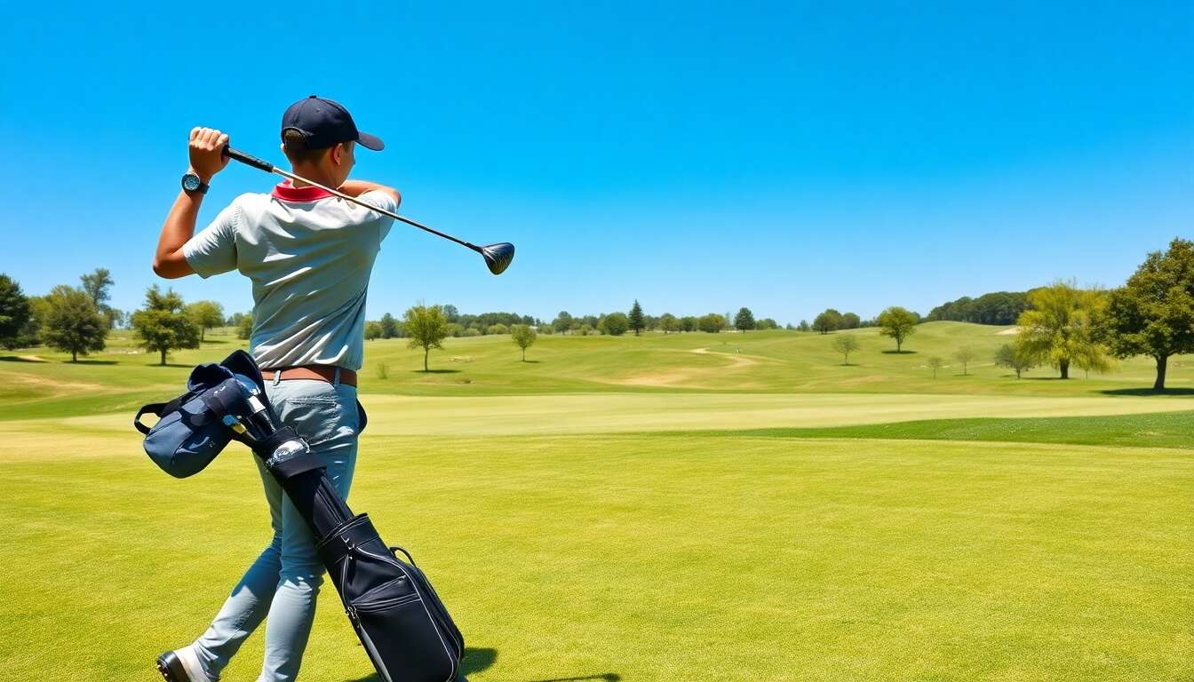 Importance d’un bon sac de golf pour débuter jeune
