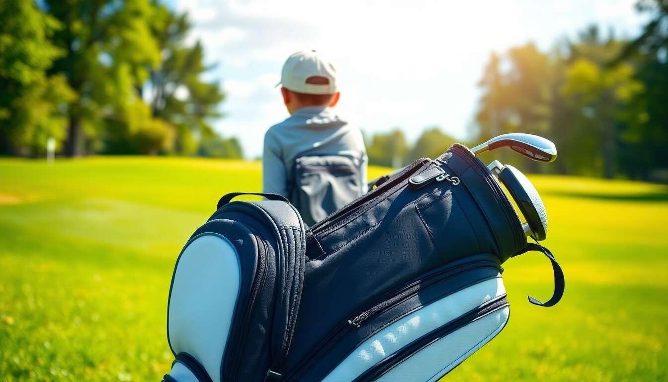 Pourquoi un bon sac de golf est essentiel pour les jeunes golfeurs