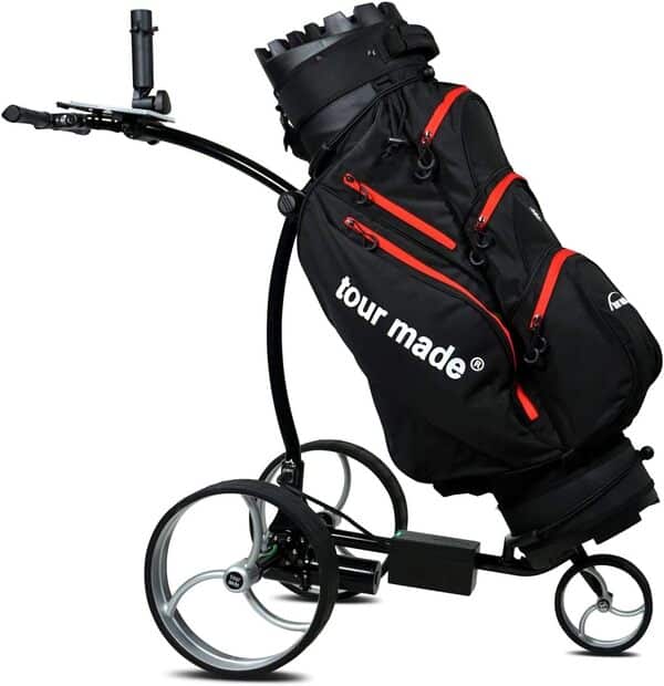 tour-made RT-610S Chariot de Golf électrique Allemand - Pliable Ultra Compact