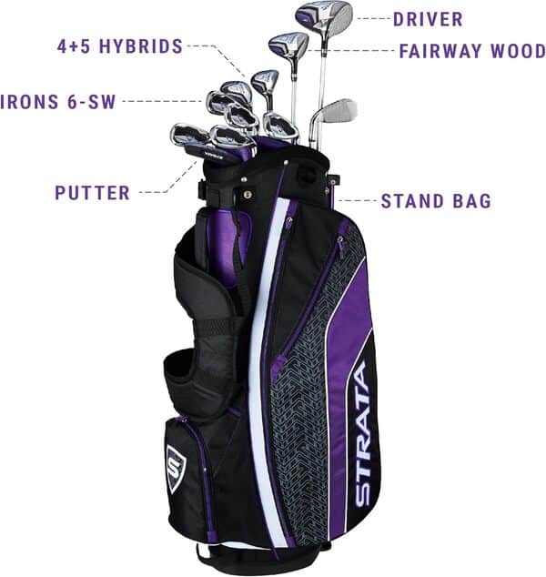 Strata - Ensemble de clubs de golf pour femmes