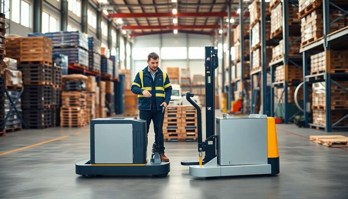 Les atouts des chariots &eacute;lectriques