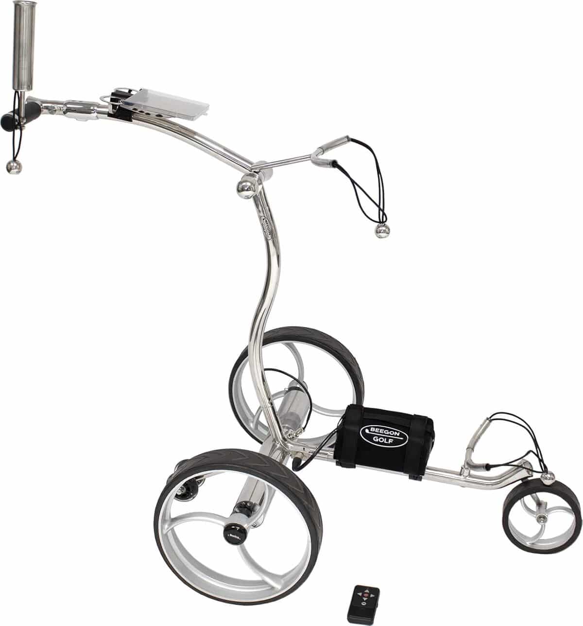 Test BeeGon Golf GT-ES900R Pro : chariot électrique en acier inoxydable
