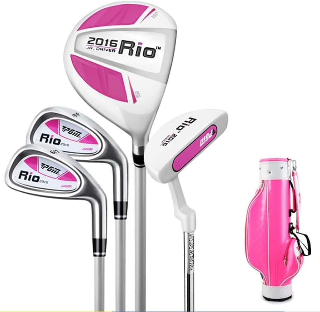 Test du club de golf enfant PGM Rio : ensemble complet 4 pièces