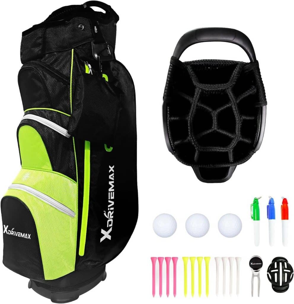 Test du sac de golf XDriveMax : performance et praticité