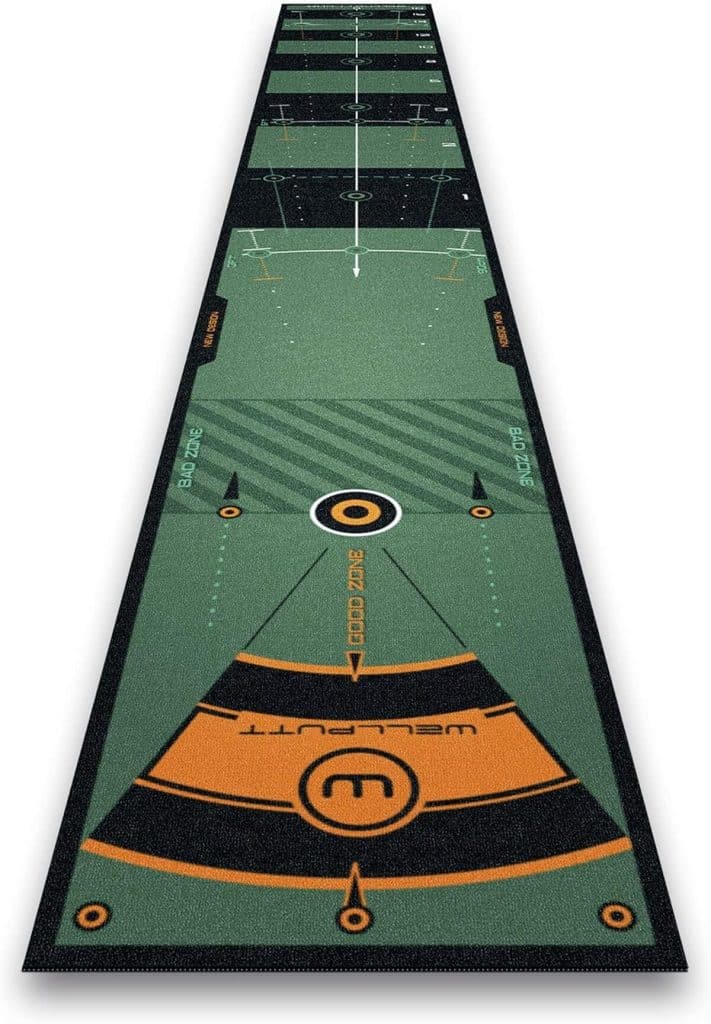 Test du tapis de putting Wellputt 4m : l'entraînement golf ultime