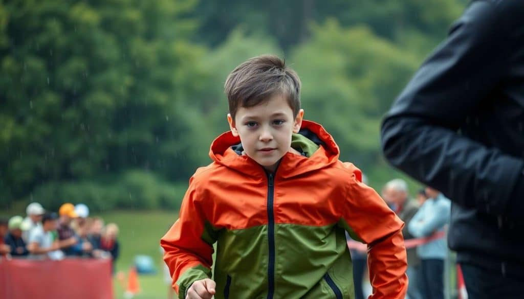 Pourquoi opter pour une veste imperméable en compétition junior ?