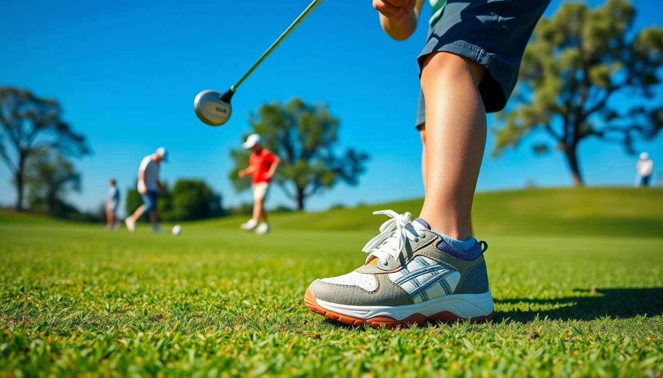 Les marques recommand&eacute;es pour les chaussures de golf junior