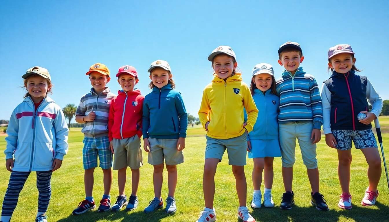 Tenues de golf pour enfants : comment choisir les meilleures options