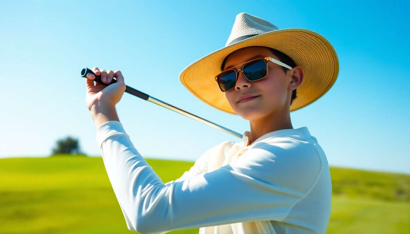 Manches solaires et autres accessoires indispensables sur le green