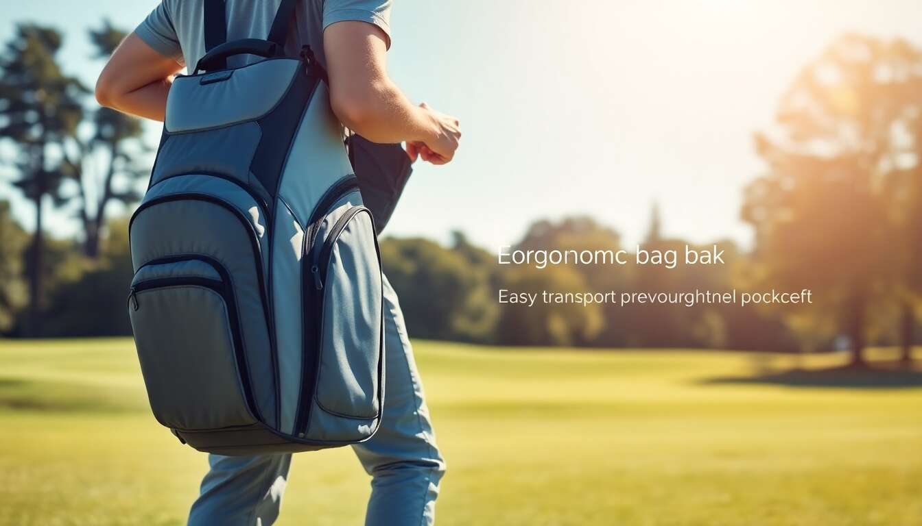 Astuce pour all&eacute;ger le poids et faciliter le transport du sac de golf