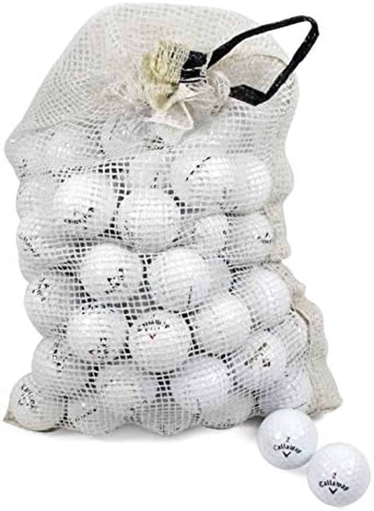 Test : balles de golf recyclées Callaway (lot de 72)
