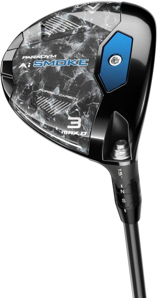 Test du Callaway CG Fw Pdym AI Smoke Max D 3 bois
