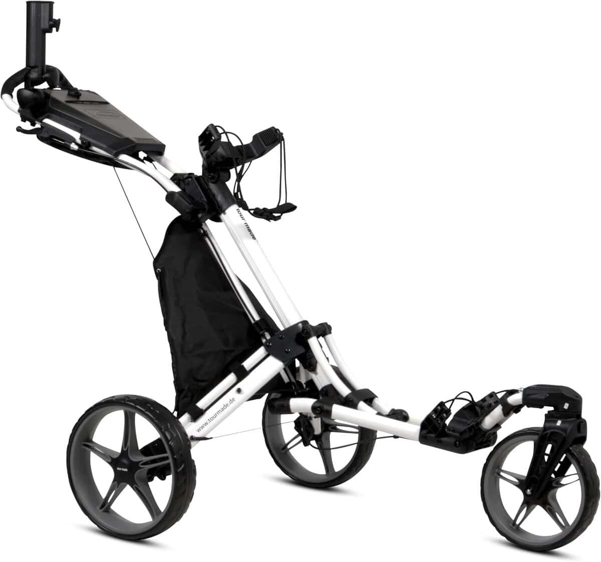 Test du chariot de golf Tour Made RT-140S : compact et pratique