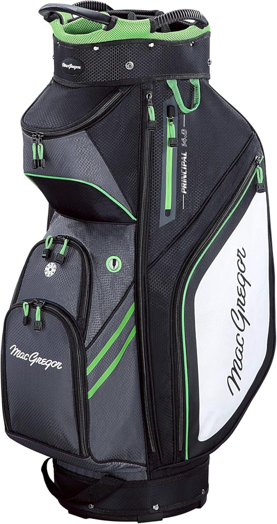 Test du sac MacGregor Principal : 14 compartiments ingénieux pour chariot golf