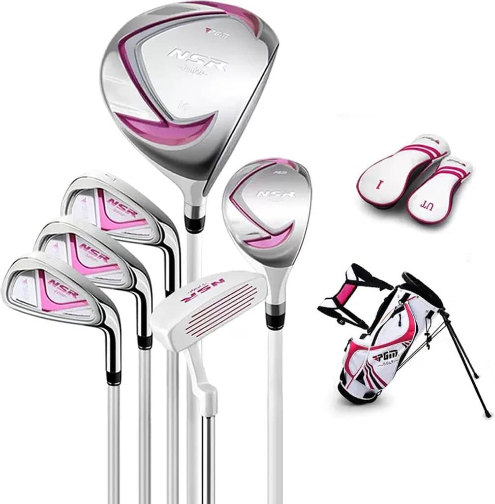 Test du set complet junior PGM : clubs de golf pour enfants