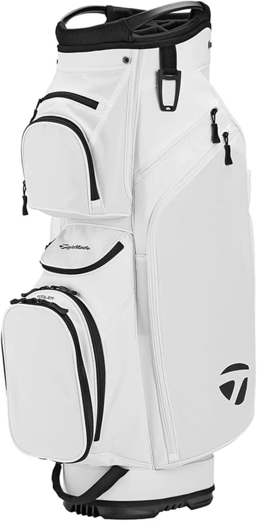 Test du TaylorMade Golf CartLite : sac chariot blanc performant