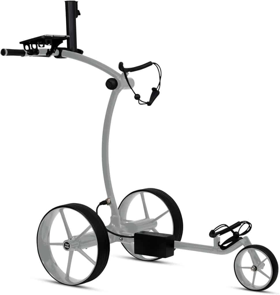 Test du Tour Made RT-650S : chariot de golf électrique pliable et compact