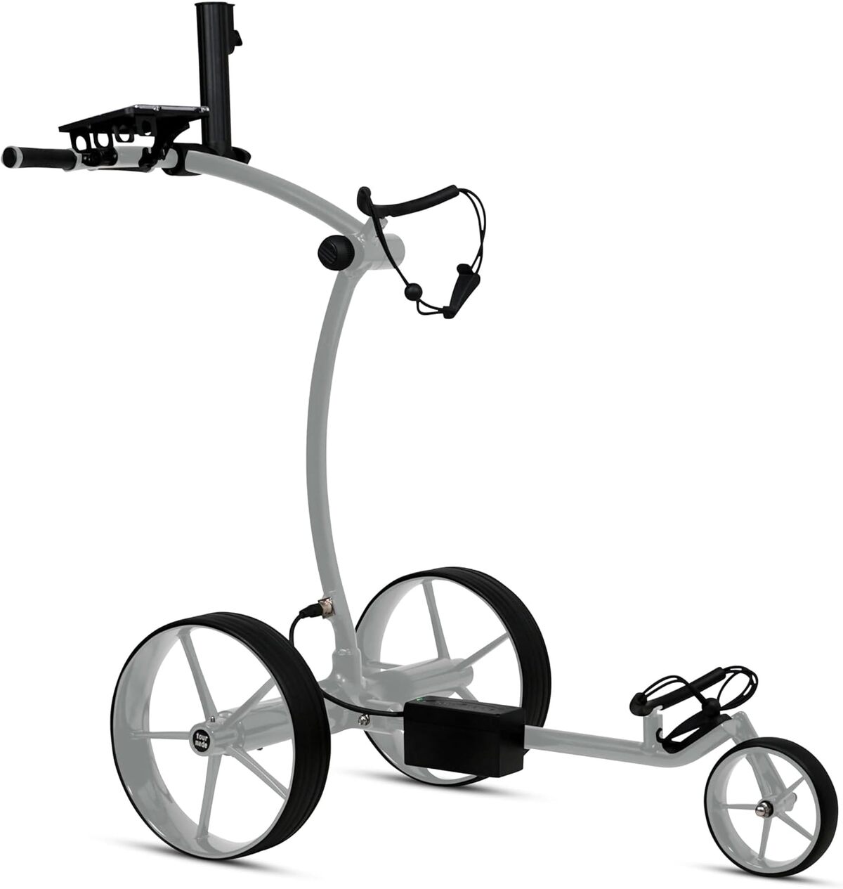 Test du Tour Made RT-650S : chariot de golf électrique pliable et compact