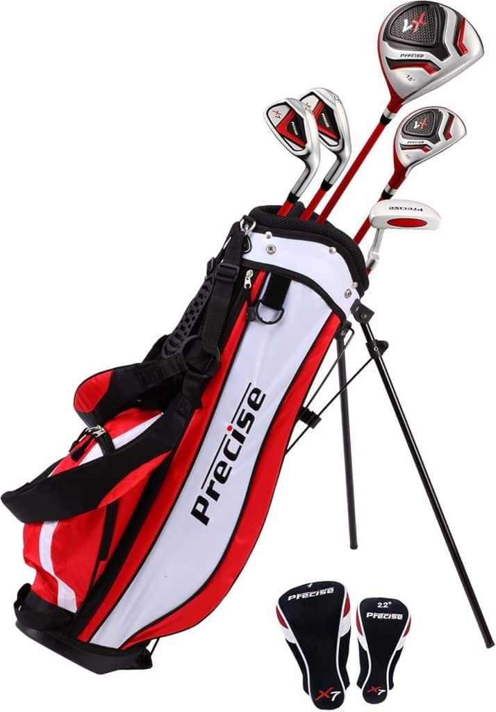 Test : ensemble de clubs de golf Precise X7 Junior pour enfants 6-8 ans