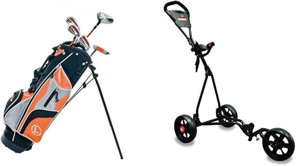 Test : ensemble golf Longridge Junior Challenger + chariot EZEGLIDE