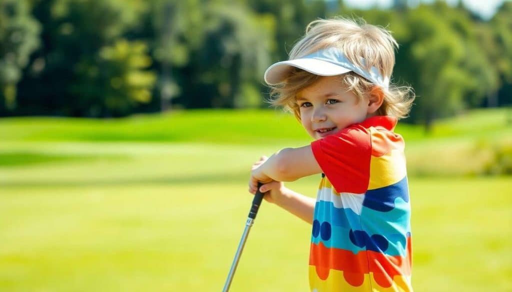 Quels tissus privilégier dans une chemise de golf enfant ?