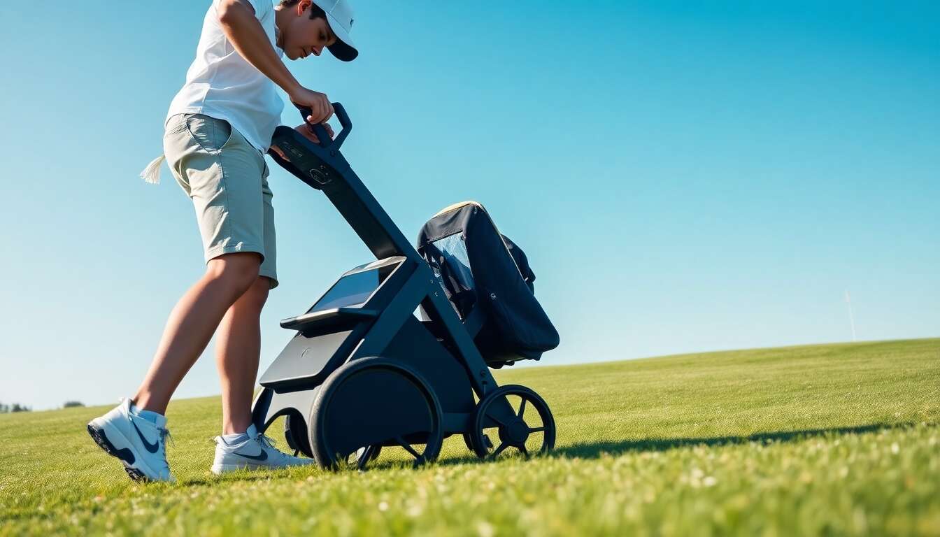 S&eacute;curit&eacute; et autonomie : atouts des caddies intelligents pour les juniors
