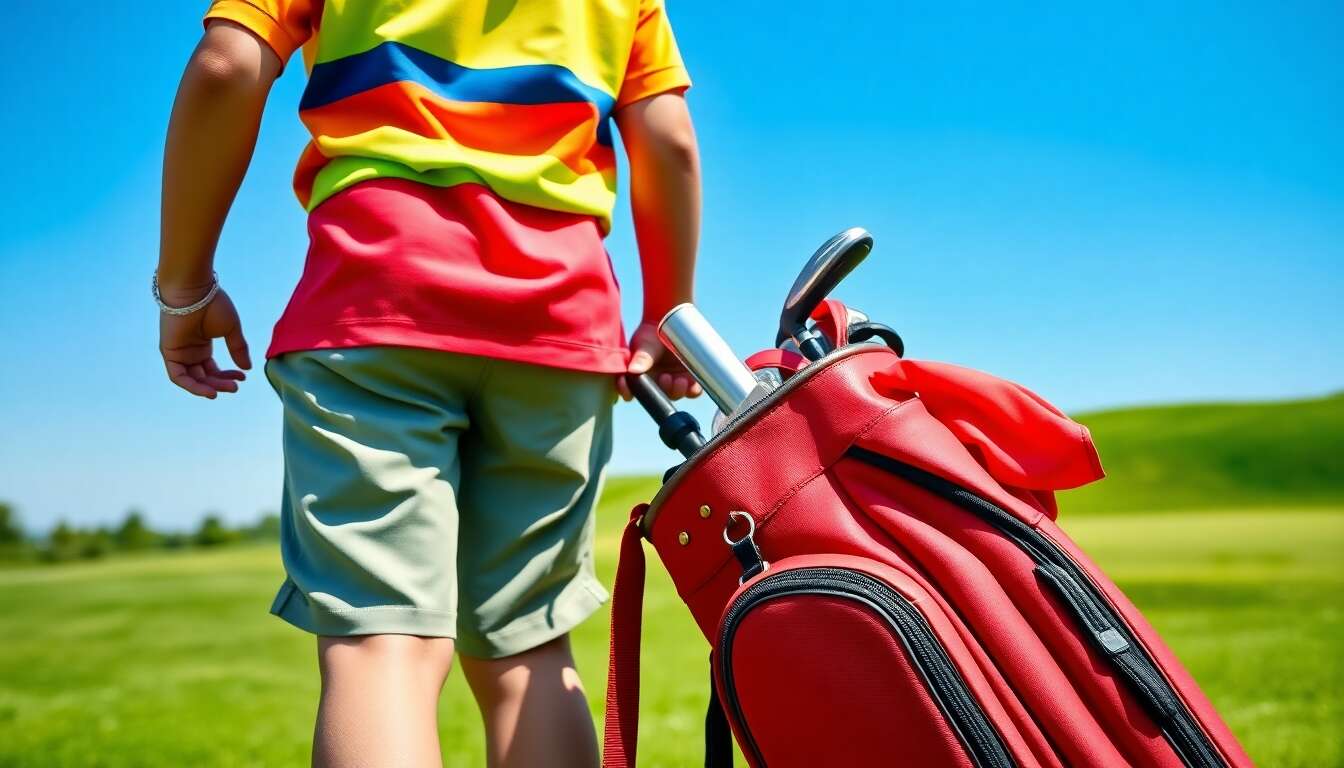 Les diff&eacute;rents types de sacs de golf pour juniors
