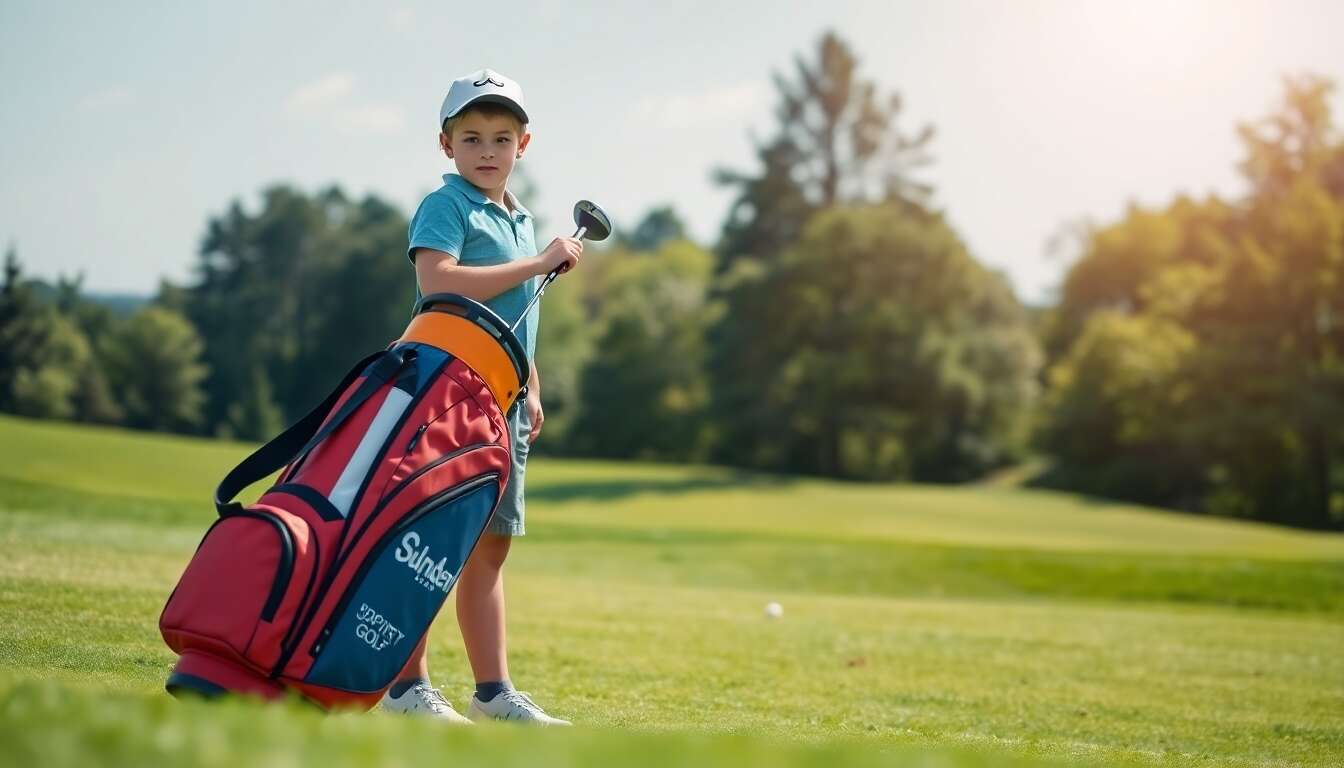 Focus sur les marques populaires de sacs de golf junior