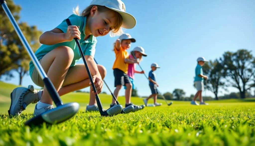 Bâtons hybrides juniors : optimiser le jeu des apprentis golfeurs