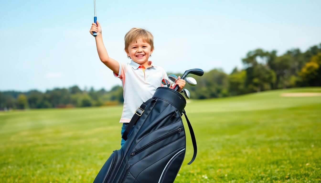 Les diff&eacute;rents types de sacs de golf pour enfants