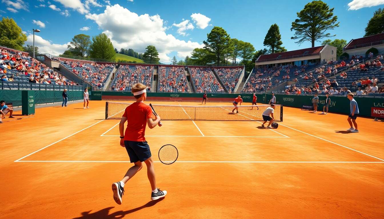 Tournoi de tennis jeunes : un rendez-vous incontournable
