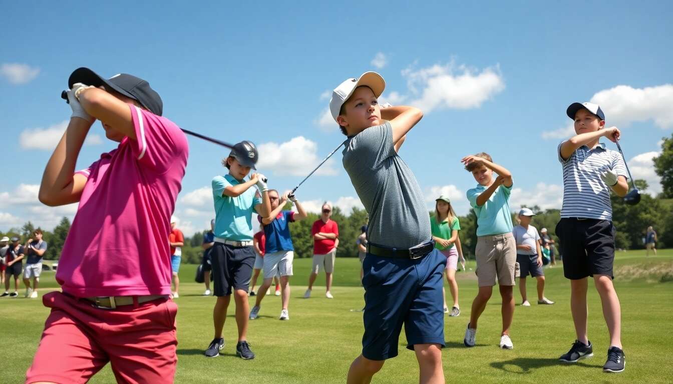 Les tournois de golf destin&eacute;s &agrave; la jeunesse