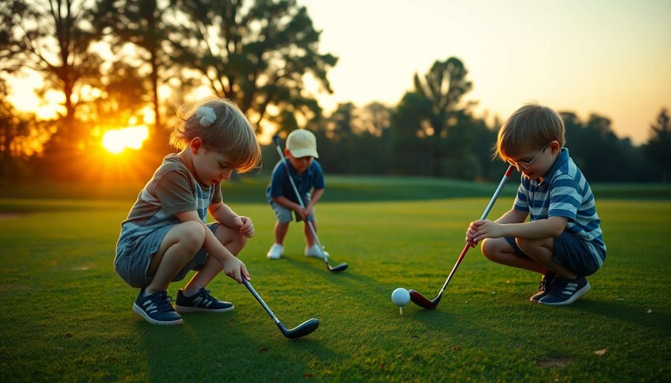La concentration des enfants golfeurs : un atout pour la r&eacute;ussite scolaire