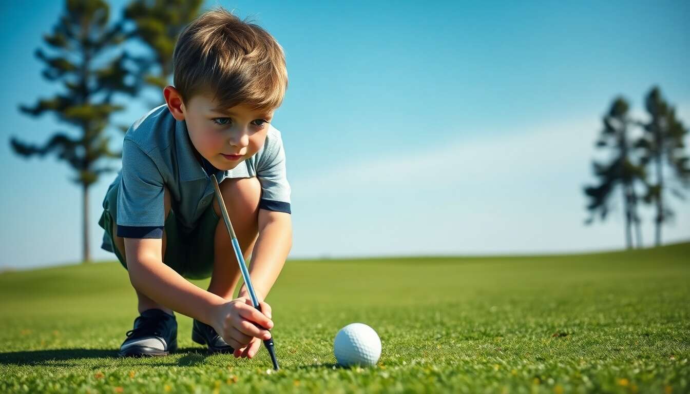 Le golf, un sport qui enseigne la discipline et l'endurance