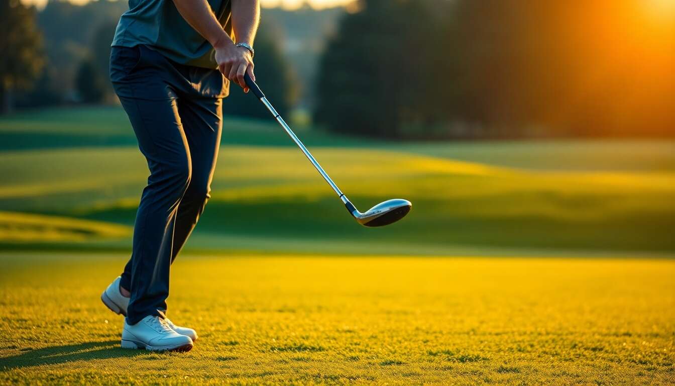 Technologie embarqu&eacute;e : analyse du swing en temps r&eacute;el