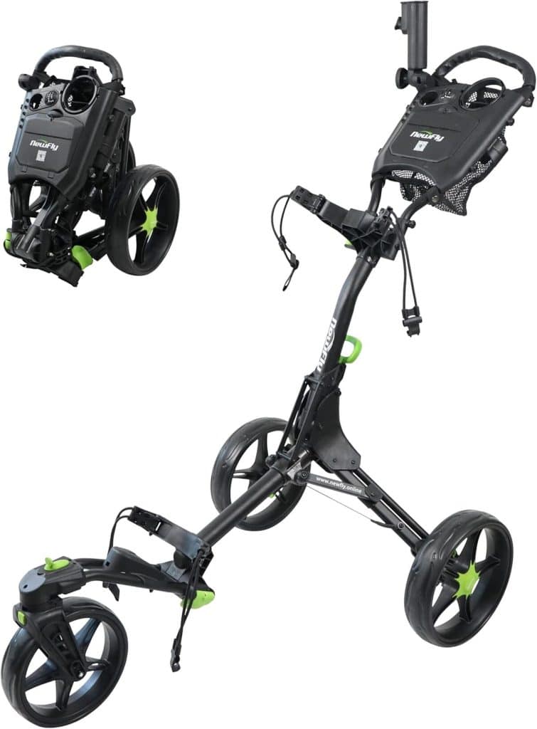Test : chariot de golf Newfly 3 roues ultra léger et pratique