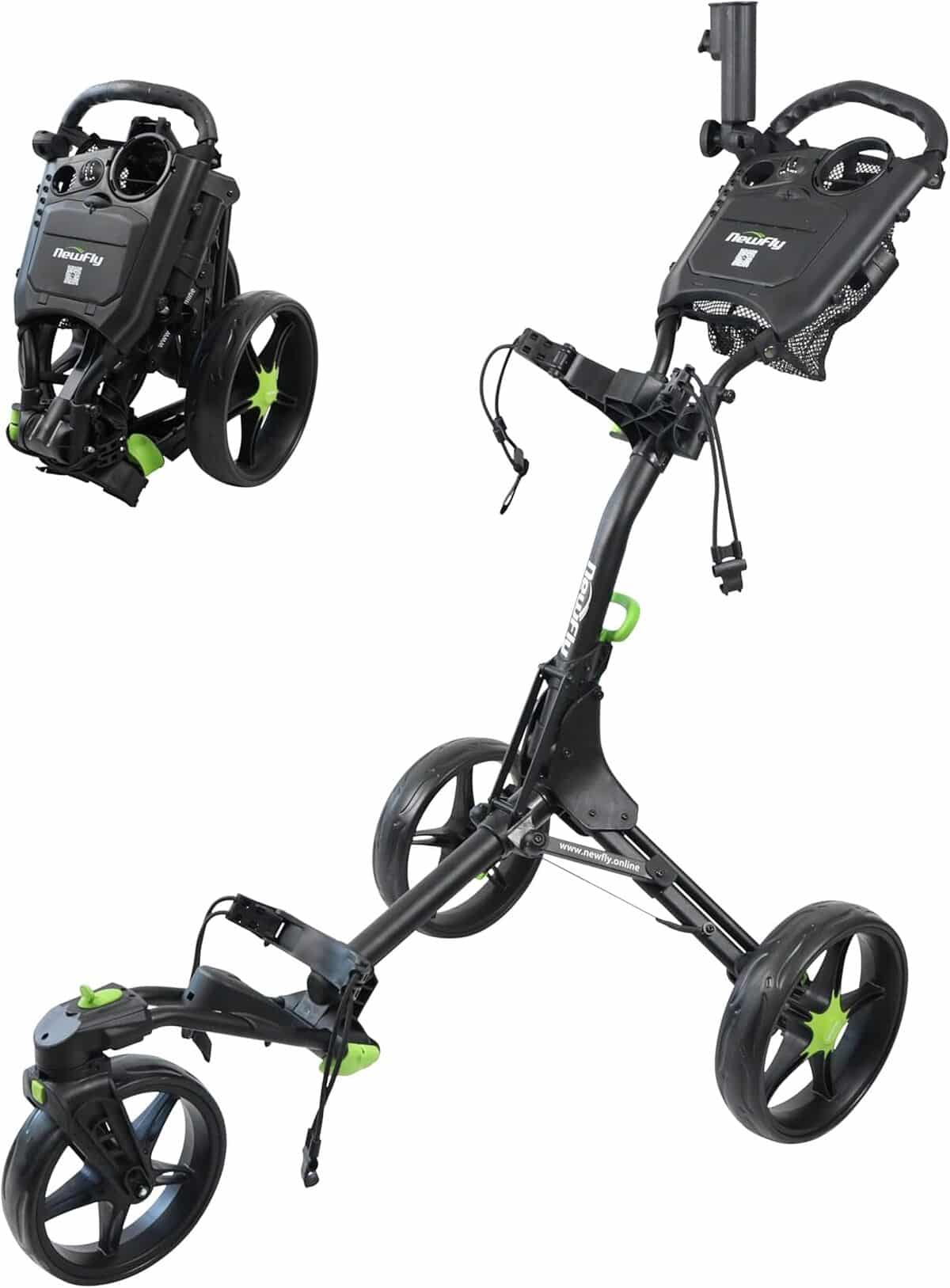 Test : chariot de golf Newfly 3 roues ultra léger et pratique