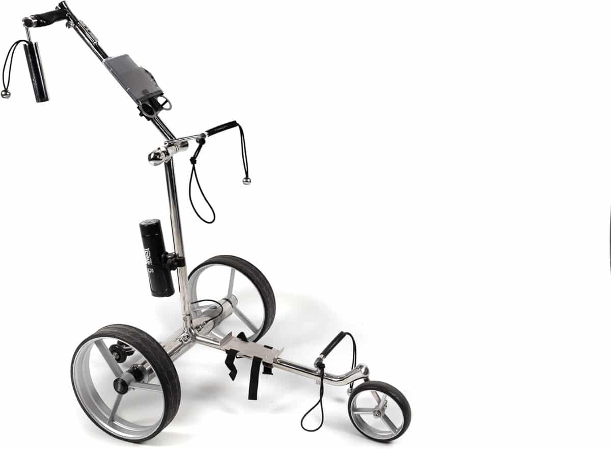 Test du chariot de golf GT-FR : l'allié en acier inoxydable avec télécommande et accessoires