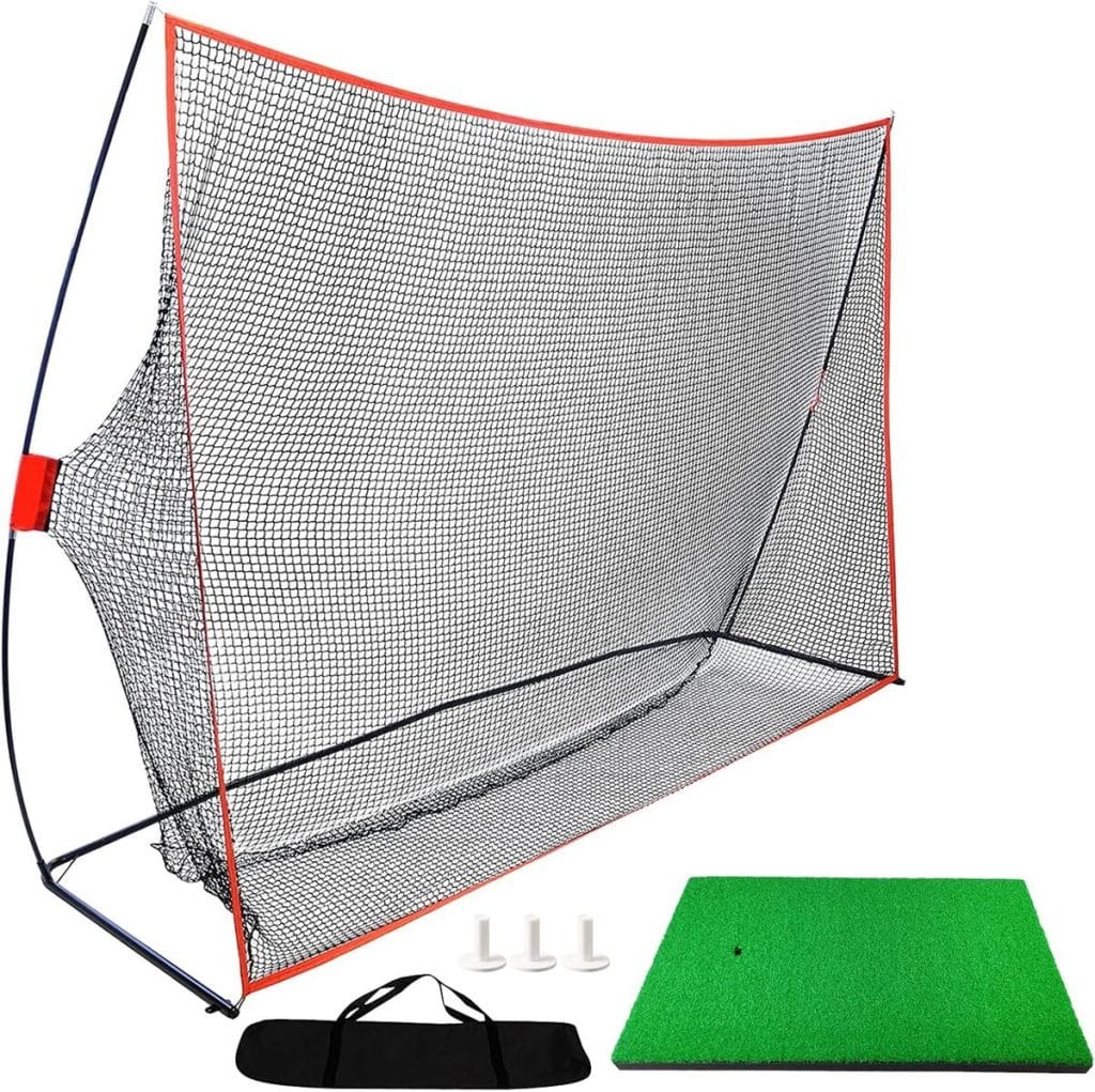 Test du filet de golf portable 10ftx7ft : efficacité et praticité
