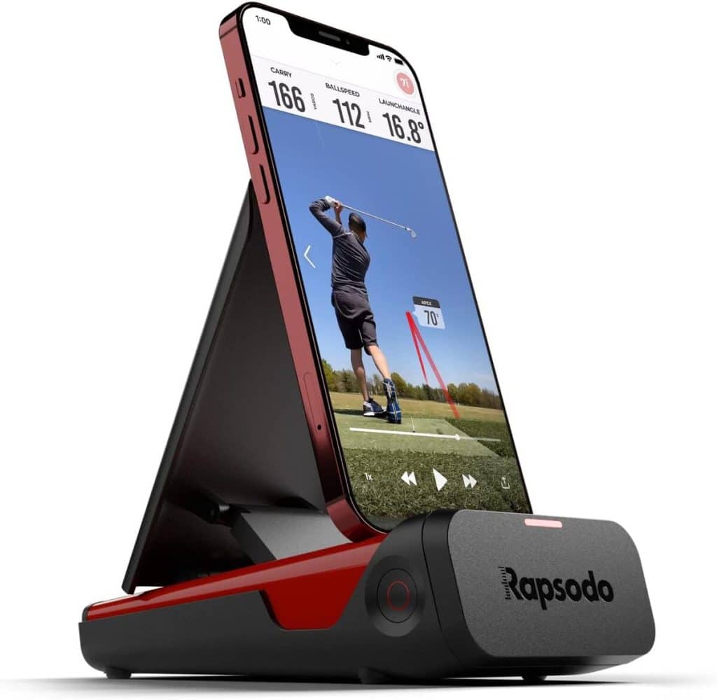Test du Rapsodo moniteur de lancement mobile pour le golf