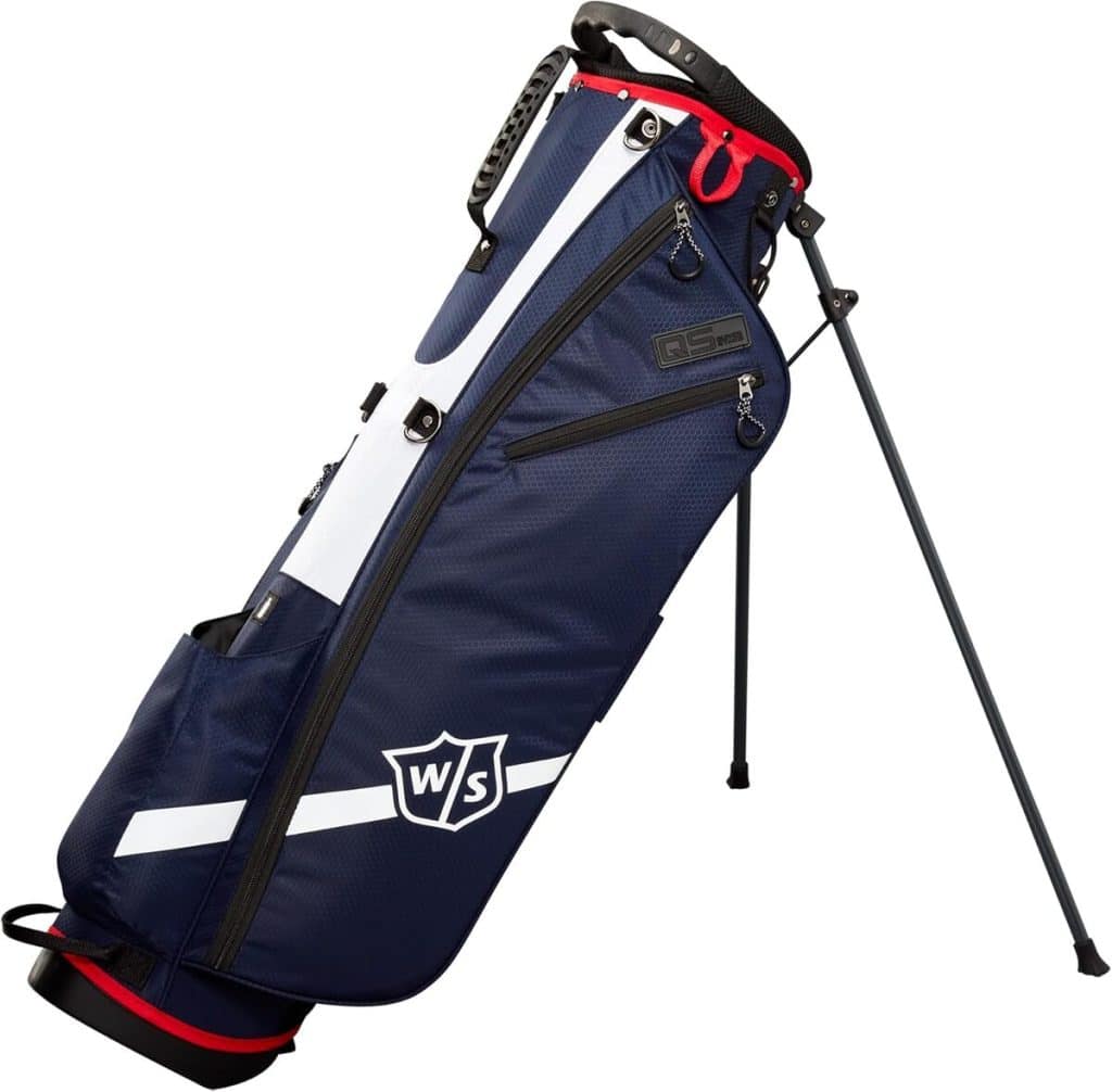 Test du sac de golf Wilson W/S QS Quiver Stand Bag : praticité et style